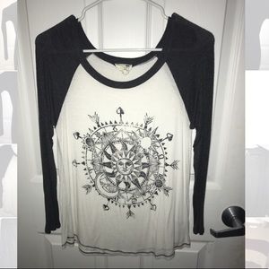 Long sleeve graphic shirt